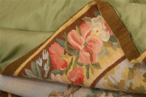 Aubusson Multicolor Runner Hand Knotted 37 X 810 Area Rug 253-27765 Image 3