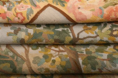 Aubusson Multicolor Runner Hand Knotted 37 X 810 Area Rug 253-27765 Image 4