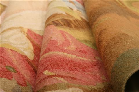 Aubusson Multicolor Tapestry 82 X 100 Area Rug 253-27766 Image 2