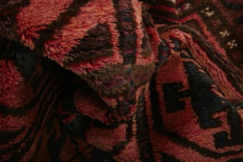 Baluch Red Hand Knotted 37 X 510 Area Rug 100-27769 Image 2
