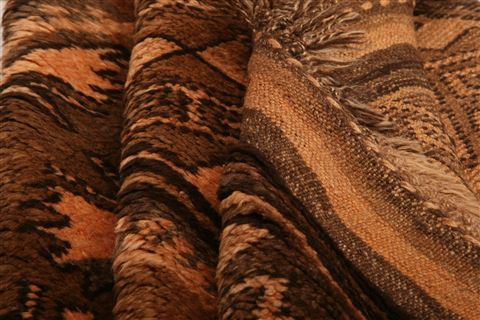 Baluch Brown Hand Knotted 43 X 66 Area Rug 100-27771 Image 2