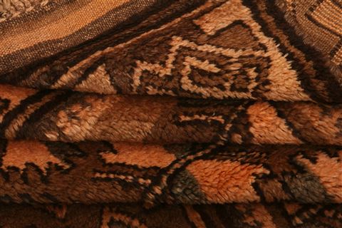 Baluch Brown Hand Knotted 43 X 66 Area Rug 100-27771 Image 3