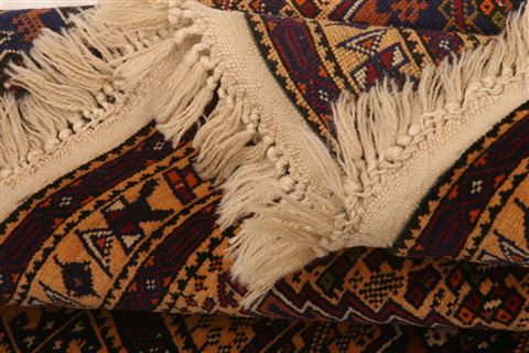 Baluch Multicolor Hand Knotted 37 X 610 Area Rug 100-27774 Image 3