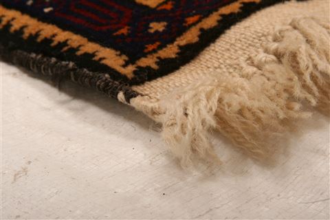 Baluch Multicolor Hand Knotted 37 X 610 Area Rug 100-27774 Image 6