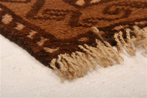 Baluch Beige Hand Knotted 43 X 68 Area Rug 100-27775 Image 5