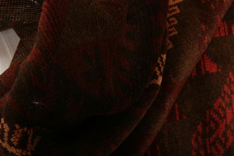 Baluch Red Hand Knotted 29 X 62 Area Rug 253-27776 Image 1