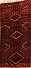 Baluch Red Hand Knotted 29 X 62  Area Rug 253-27776 Thumb 0