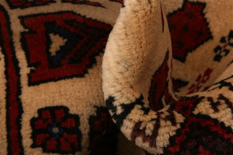 Baluch Red Hand Knotted 31 X 59 Area Rug 253-27778 Image 1