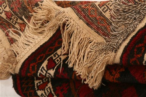 Baluch Red Hand Knotted 38 X 62 Area Rug 100-27781 Image 2
