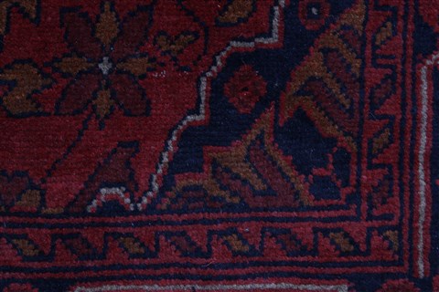 Shahre Babak Blue Runner Hand Knotted 27 X 910 Area Rug 250-27787 Image 5