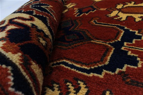 Kazak Red Runner Hand Knotted 31 X 911 Area Rug 250-27788 Image 2