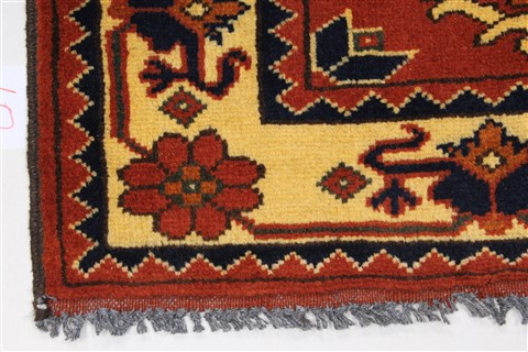 Kazak Red Runner Hand Knotted 31 X 911 Area Rug 250-27788 Image 8