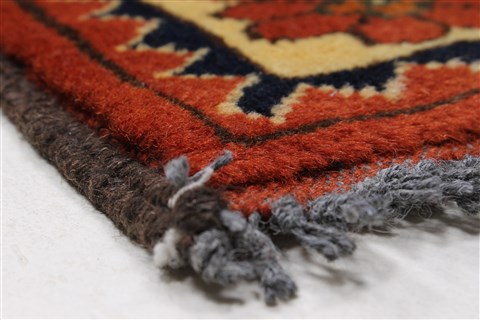 Kazak Red Runner Hand Knotted 31 X 911 Area Rug 250-27788 Image 9