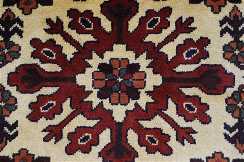 Kazak Yellow Runner Hand Knotted 29 X 100 Area Rug 250-27789 Image 5
