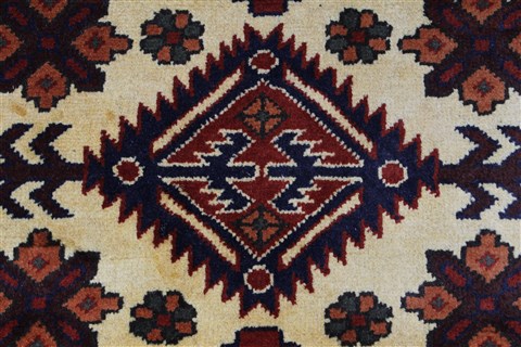 Kazak Yellow Runner Hand Knotted 29 X 100 Area Rug 250-27789 Image 6