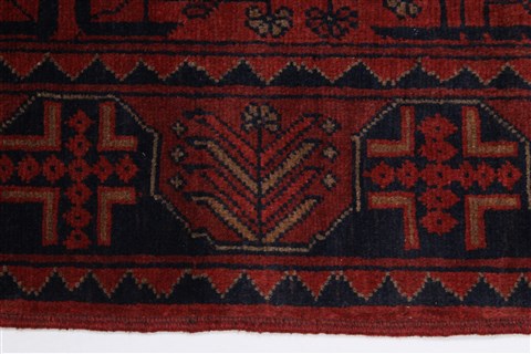 Shahre Babak Blue Runner Hand Knotted 27 X 96 Area Rug 250-27791 Image 11