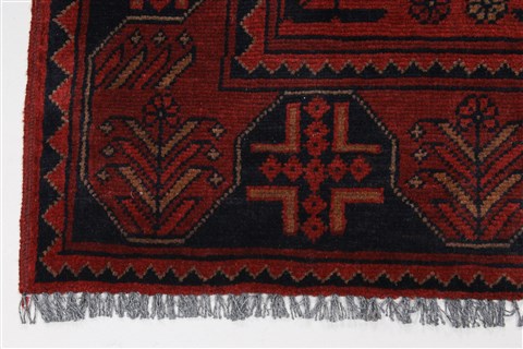 Shahre Babak Blue Runner Hand Knotted 27 X 96 Area Rug 250-27791 Image 13