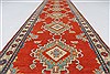 Kazak Red Runner Hand Knotted 211 X 106  Area Rug 250-27794 Thumb 2