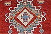 Kazak Red Runner Hand Knotted 211 X 106  Area Rug 250-27794 Thumb 4