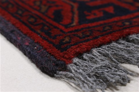 Shahre Babak Blue Runner Hand Knotted 26 X 91 Area Rug 250-27795 Image 12