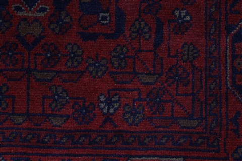 Shahre Babak Blue Runner Hand Knotted 26 X 91 Area Rug 250-27795 Image 13