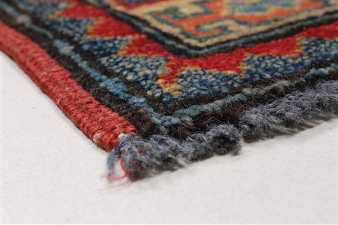 Kazak Beige Runner Hand Knotted 29 X 94 Area Rug 250-27797 Image 5