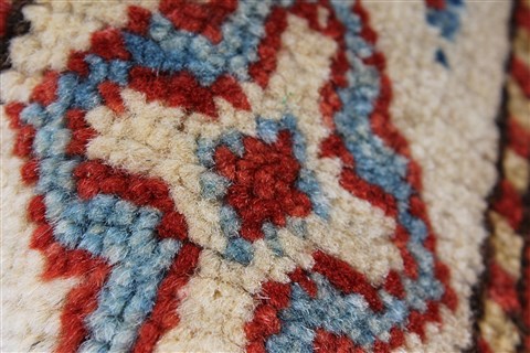 Kazak Beige Runner Hand Knotted 28 X 97 Area Rug 250-27798 Image 9