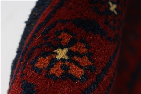 Khan Mohammadi Blue Runner Hand Knotted 28 X 95 Area Rug 250-27810 Image 7