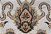 Chobi White Runner Hand Knotted 33 X 101 Area Rug 250-27816 Thumb 4
