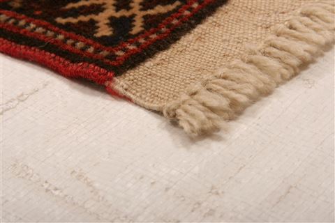 Baluch Brown Hand Knotted 48 X 59 Area Rug 100-27818 Image 4
