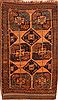 Baluch Orange Hand Knotted 36 X 56  Area Rug 100-27820 Thumb 0