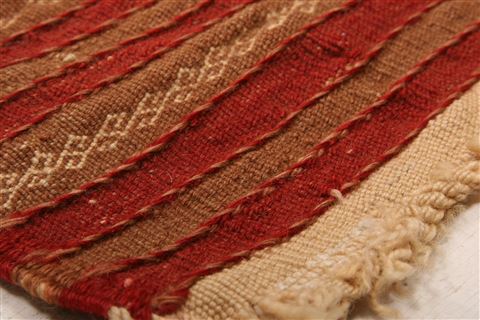 Baluch Beige Hand Knotted 34 X 56 Area Rug 100-27822 Image 5