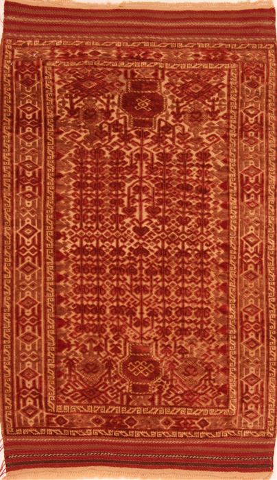 Baluch Beige Hand Knotted 34 X 56 Area Rug 100-27822 Image 0