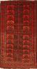 Baluch Red Runner Hand Knotted 35 X 611  Area Rug 100-27823 Thumb 0