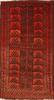 Baluch Red Runner Hand Knotted 35 X 611 Area Rug 100-27823 Thumb 0