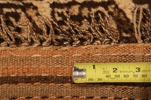 Baluch Beige Hand Knotted 35 X 411 Area Rug 100-27824 Image 4