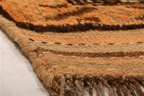 Baluch Beige Hand Knotted 35 X 411 Area Rug 100-27824 Image 5