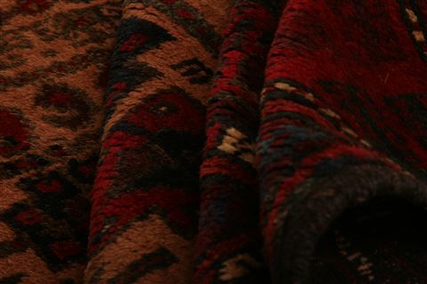 Baluch Brown Hand Knotted 38 X 610 Area Rug 100-27828 Image 2