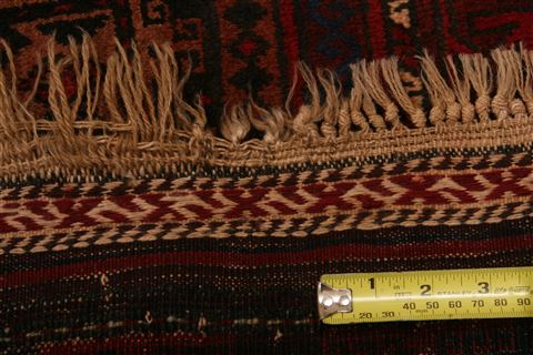Baluch Brown Hand Knotted 38 X 610 Area Rug 100-27828 Image 4