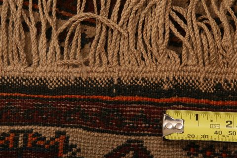 Baluch Beige Hand Knotted 32 X 61 Area Rug 100-27833 Image 5