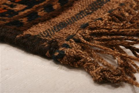 Baluch Brown Hand Knotted 50 X 69 Area Rug 253-27834 Image 6