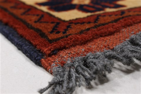 Kazak Red Runner Hand Knotted 210 X 92 Area Rug 250-27838 Image 5