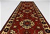 Kazak Red Runner Hand Knotted 210 X 92  Area Rug 250-27838 Thumb 1