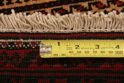 Baluch Red Hand Knotted 33 X 59 Area Rug 100-27842 Image 4
