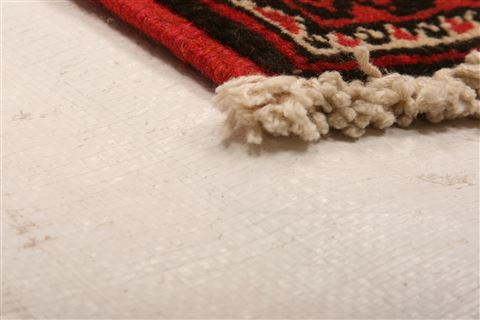 Baluch Red Hand Knotted 33 X 59 Area Rug 100-27842 Image 5