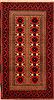 Baluch Red Hand Knotted 33 X 59  Area Rug 100-27842 Thumb 0