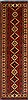 Kazak Red Runner Hand Knotted 28 X 93  Area Rug 250-27846 Thumb 0
