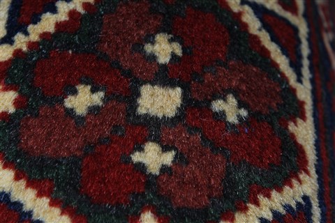 Kazak Red Runner Hand Knotted 27 X 105 Area Rug 250-27848 Image 8