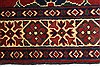 Kazak Red Runner Hand Knotted 27 X 105  Area Rug 250-27848 Thumb 2