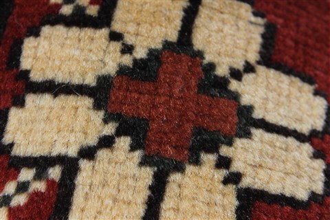 Kazak Beige Runner Hand Knotted 29 X 910 Area Rug 250-27849 Image 9